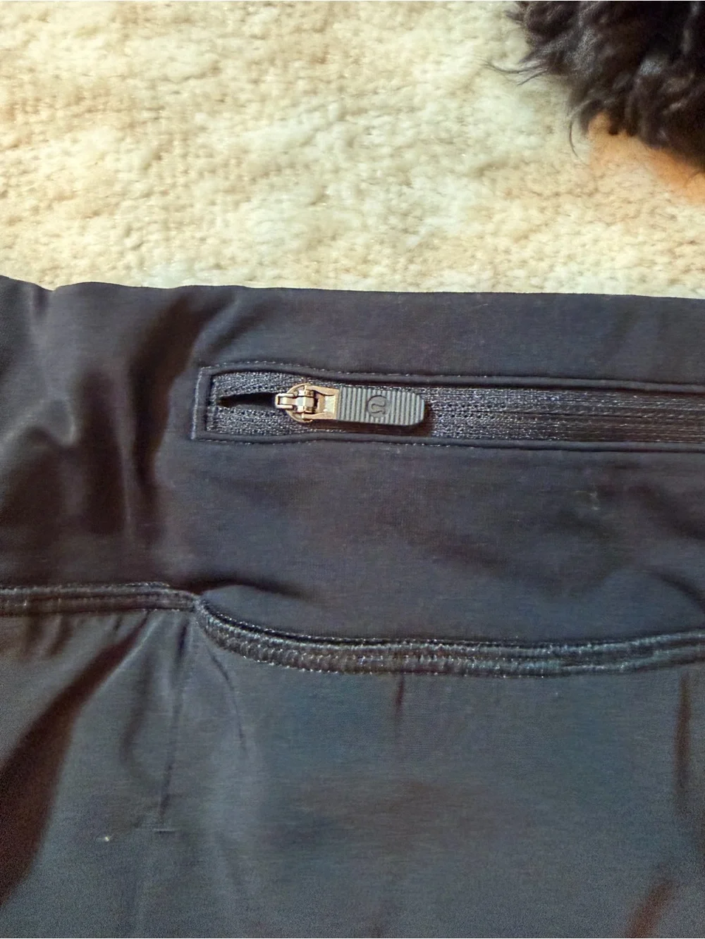 lululemon athletica Black Active Mini Skirt